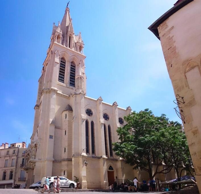 モンペリエApt Cosy Central Eglise Saint-Anneアパートメント エクステリア 写真